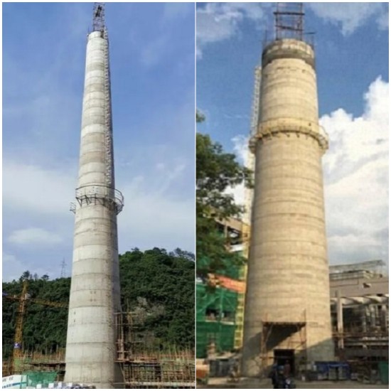 煙囪建筑公司施工中澆筑方法有哪些,需要注意什么？