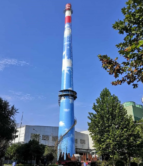 煙囪美化施工要求及注意事項?