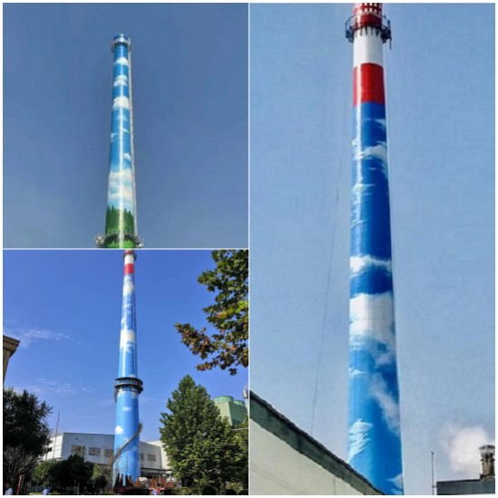 煙囪美化施工安全措施以及質(zhì)量要求