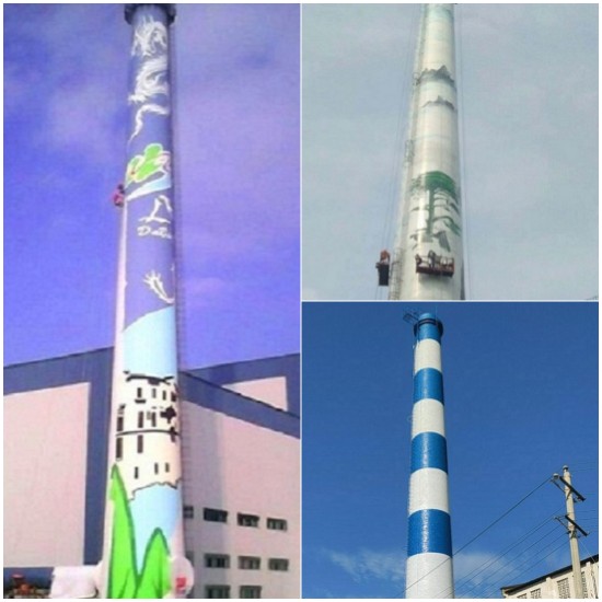 煙囪刷涂料怎樣測量涂料涂膜的遮蓋力
