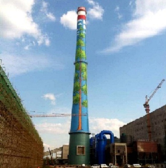 吐魯番煙囪美化-吐魯番煙囪美化改造確定三個方案