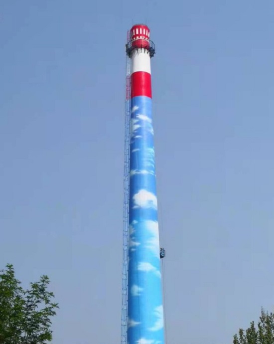 煙囪裝飾美化刷油漆過程中要注意什么？