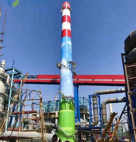 煙囪粉刷美化:綠色技藝綻放光彩,讓工業風景重煥生機！